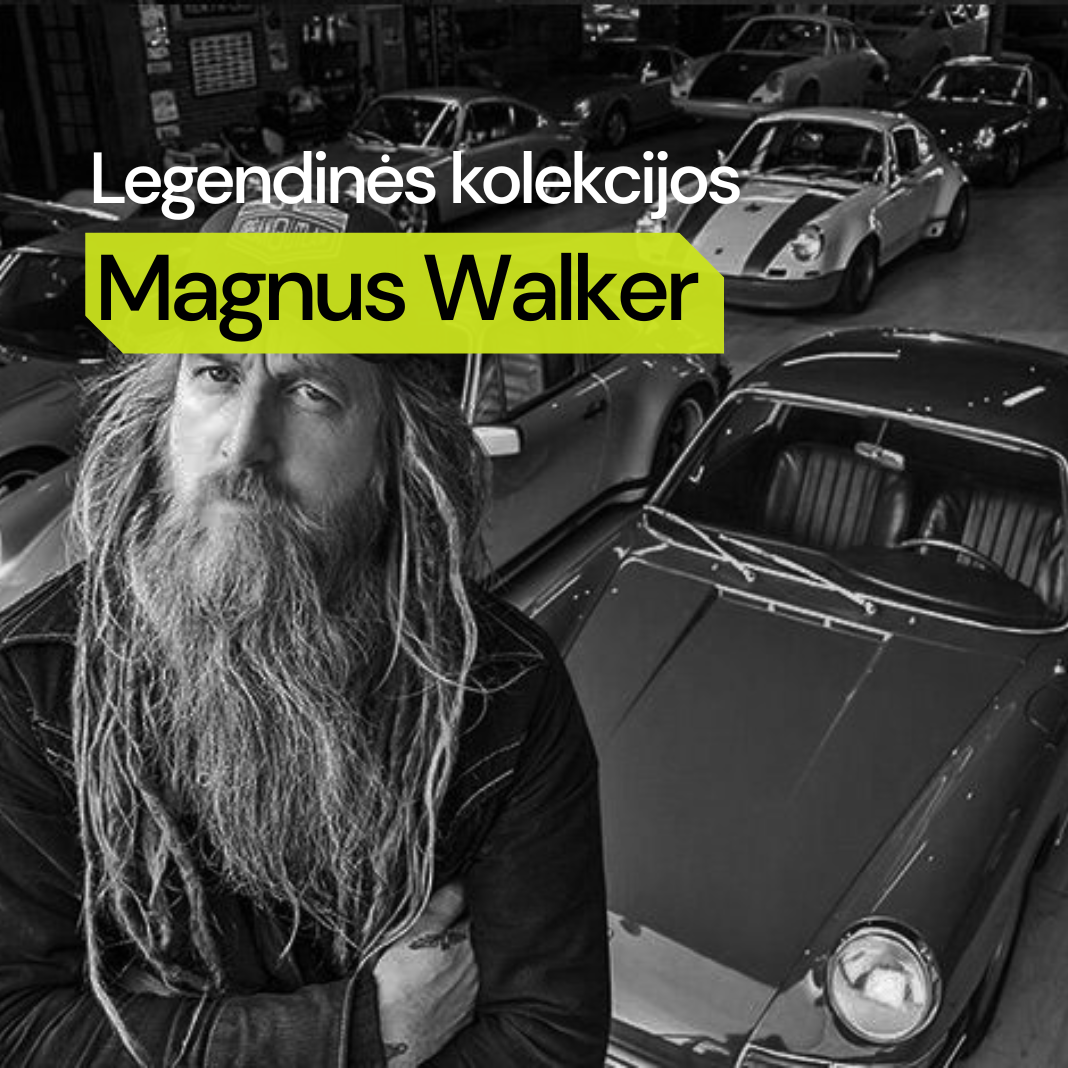Magnus Walker Porsche kolekcija: kur kiekvienas automobilis turi savo istoriją