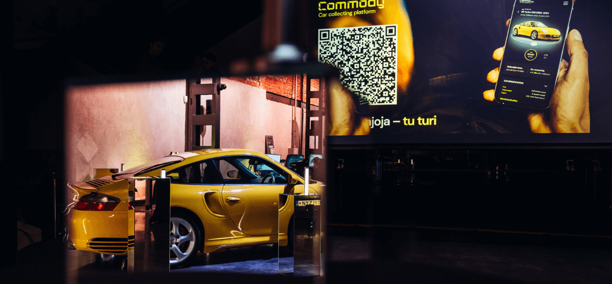 Commody starto renginys Vilniuje