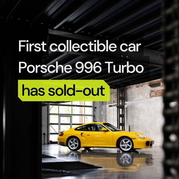 The first collectible Porsche 911 Turbo (996) successfully sold