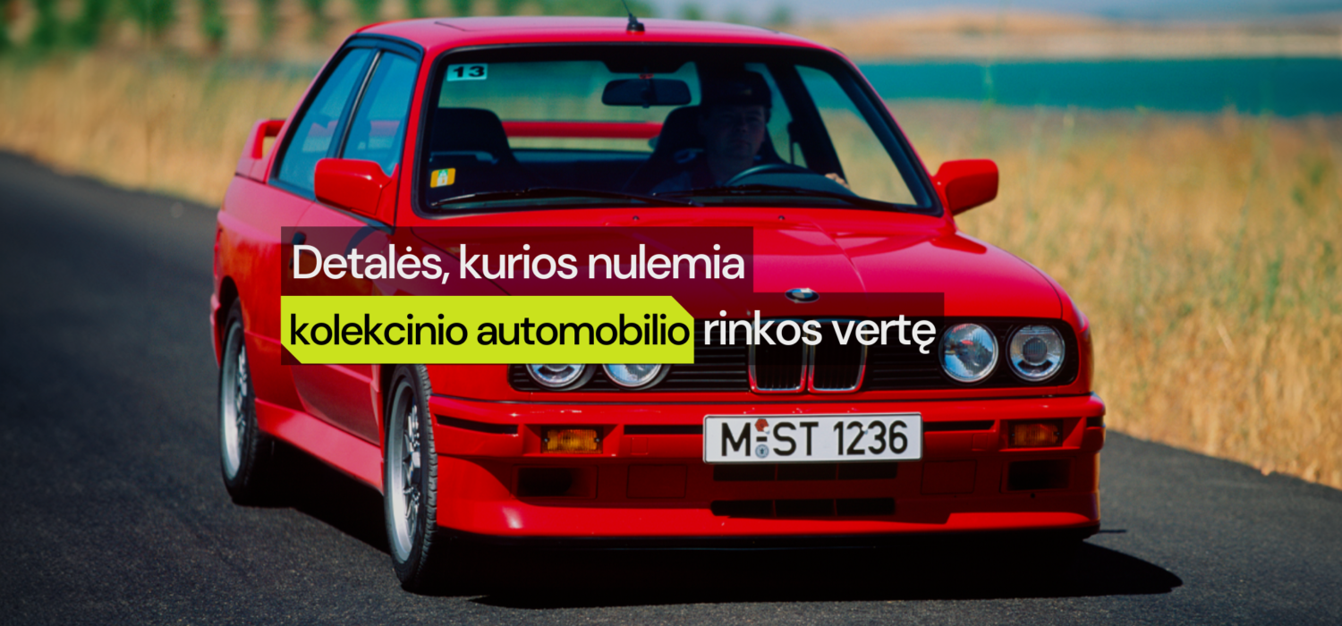 Detalės, kurios nulemia kolekcinio automobilio rinkos vertę