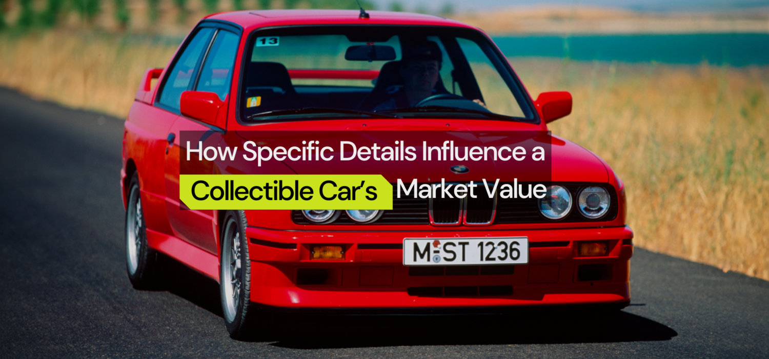 How Specific Details Influence a Collectible Car’s Market Value