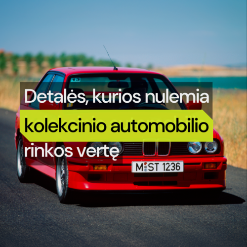 Detalės, kurios nulemia kolekcinio automobilio rinkos vertę