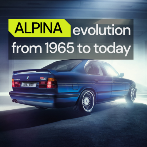 ALPINA evolution from 1965 to today