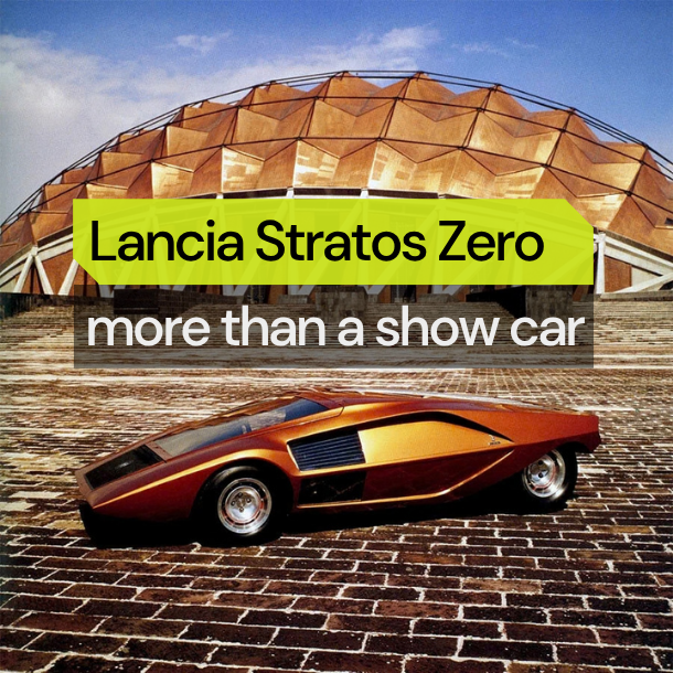 Lancia Stratos Zero: more than a show car