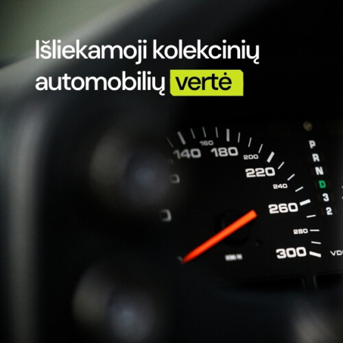 Kolekciniai automobiliai: kaip aistra virsta išliekamąja verte?