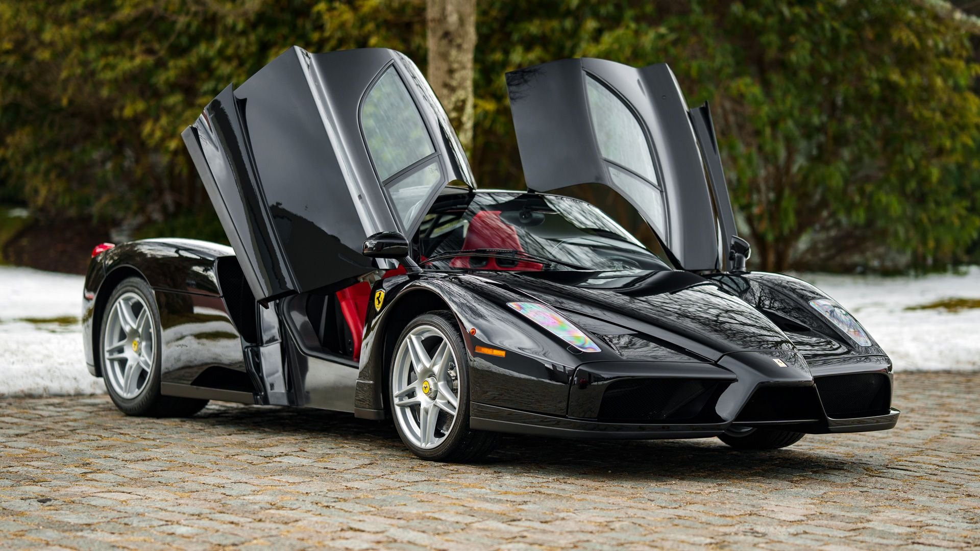 2003 Ferrari Enzo in Nero D.S., chassis 131242, Broad Arrow Amelia auction