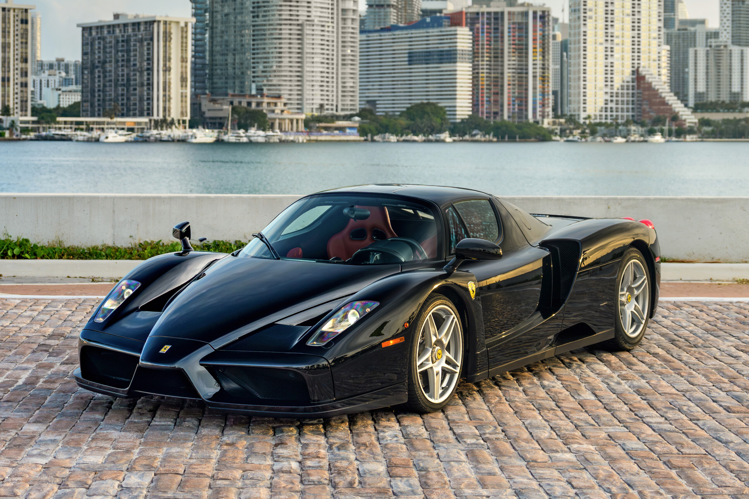 2003 Ferrari Enzo in Nero D.S., chassis 132652, Broad Arrow Quail auction
