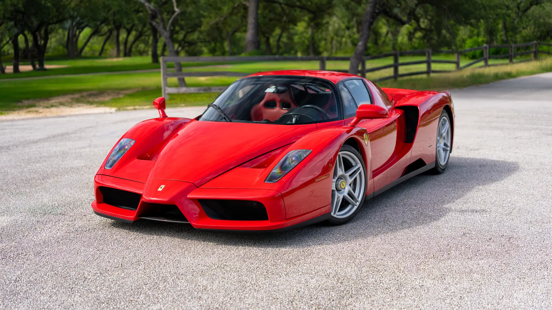 2003 Ferrari Enzo in Rosso Corsa, chassis 133919, RM Sotheby's Monterey auction
